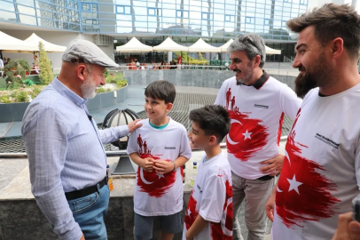 Kayseri Kocasinan'da baba ile çocuk satran çta buluştu