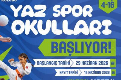 Büyükşehir'de ‘Yaz Spor Okulları’ başlıyor