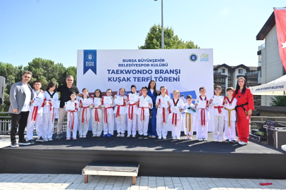 Büyükşehirli taekwondocuların kuşak heyecanı