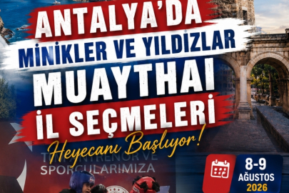 Antalya'da Minikler Ve Yıldızlar Muaythai Seçmeleri Heyecanı