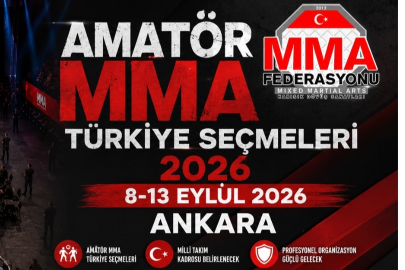 Amatör MMA Türkiye Seçmeleri 2026 Ankara'da Yapılacak