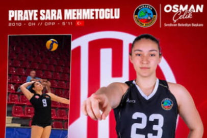 Serdivanlı Voleybolcu Piraye Sara Mehmetoğlu ABD'de Eğitim ve Spor Hayatına Devam Edecek