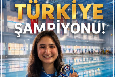 Melda Kolayca 100 Metre Kelebekte Türkiye Şampiyonu Oldu