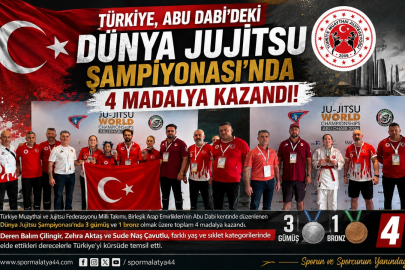 Dünya Jujitsu Şampiyonası Türkiye’ye 4 Madalya Getirdi