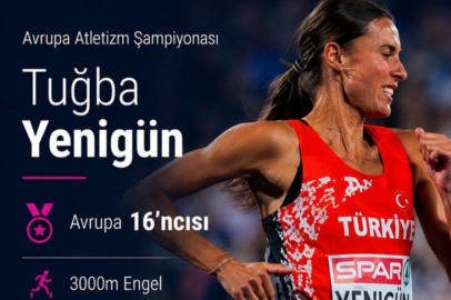 Tuğba Yenigün Avrupa Atletizm Şampiyonası’nda 16. Oldu