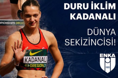 Duru İklim Kadanalı U20 Dünya Şampiyonası’nda 8’inci Oldu