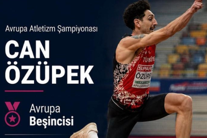 Can Özüpek Avrupa Beşincisi Oldu: Üç Adımda 16.73 Metre