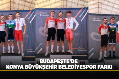 Budapeşte’de Konya Büyükşehir Belediyespor’dan 4 Madalya