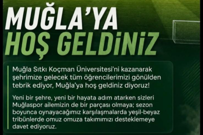 Muğlaspor’dan Üniversiteyi Kazanan Öğrencilere Çağrı: “Takımınız Muğlaspor!”