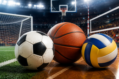 Bugün Sporun Nabzı Tutulacak! Futbol, Basketbol ve Voleybolda Büyük Heyecan