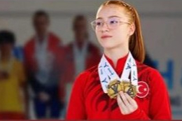 Ecrin Naz Şahin Avrupa Şampiyonu: 3 Altın Madalya, 2 Avrupa Rekoru