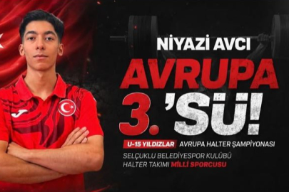 Niyazi Avcı Avrupa Üçüncüsü Oldu