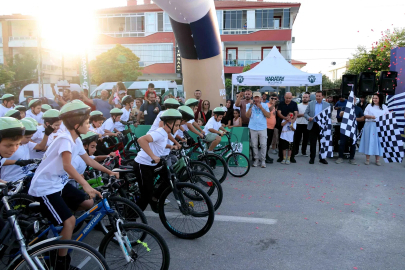 Karatay Düz Bisiklet Yarışı’nda 500’e Yakın Çocuk Pedal Çevirdi