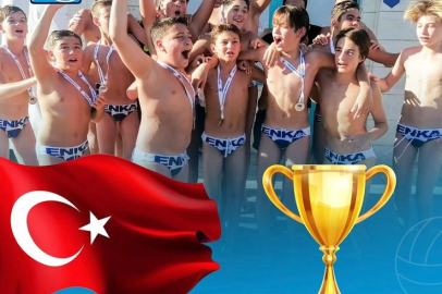 ENKA U13 Erkek Sutopu Takımı Federasyon Kupası Şampiyonu