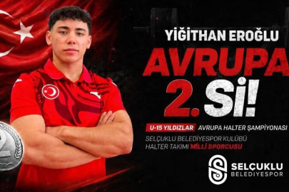Yiğithan Eroğlu Avrupa İkincisi: 3 Gümüş Madalya