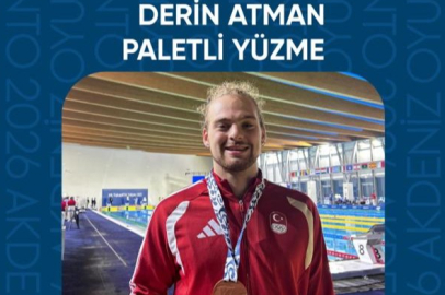 Derin Atman’dan Akdeniz Oyunları’nda Bronz Madalya