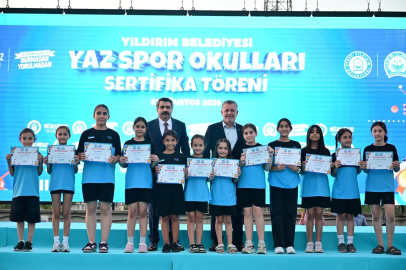 Yıldırım’da 36 Bin 818 Çocuk Yaz Spor Okullarını Tamamladı