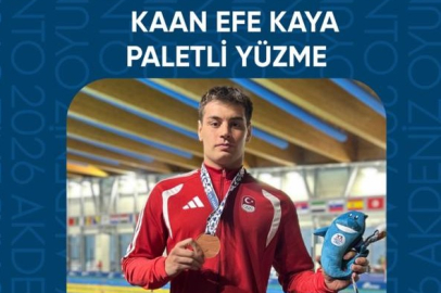 Kaan Efe Kaya’dan Akdeniz Oyunları’nda Bronz Madalya