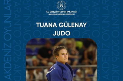 Tuana Gülenay Akdeniz Oyunları Şampiyonu Oldu