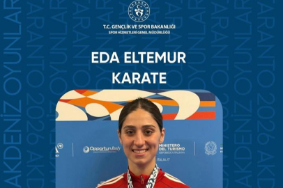Eda Eltemur’dan Akdeniz Oyunları’nda Bronz Madalya
