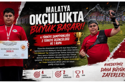 Malatya Okçulukta Büyük Başarı: 7 Önemli Derece