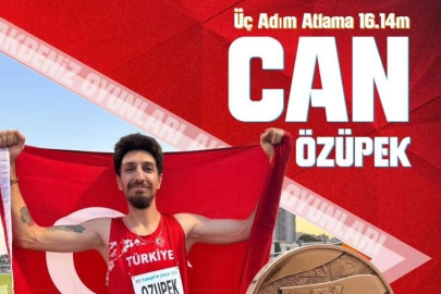 Can Özüpek’ten Akdeniz Oyunları’nda Bronz Madalya