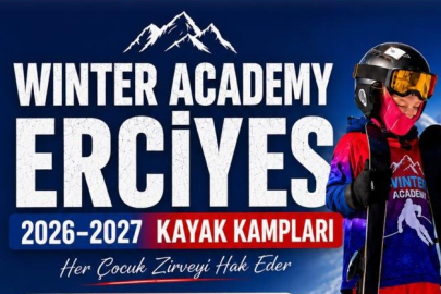 Erciyes’te Çocuklar İçin Kayak Kampı Başlıyor