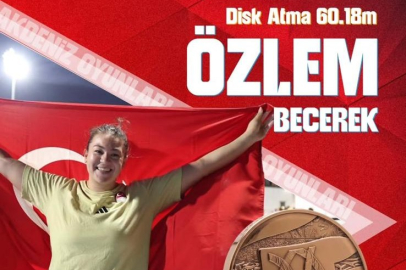Özlem Becerek’ten Akdeniz Oyunları’nda Bronz Madalya