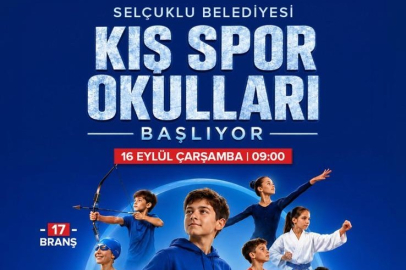 Selçuklu Kış Spor Okulları İçin Kayıtlar Başlıyor