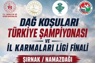 Dağ Koşuları Türkiye Şampiyonası Şırnak’ta Yapılacak