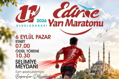 Edirne Yarı Maratonu İçin Geri Sayım Başladı