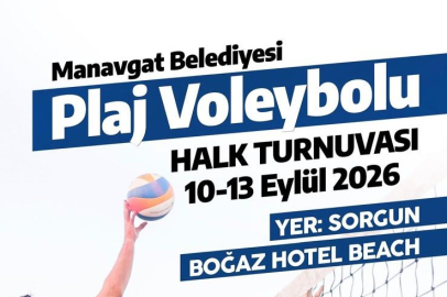 Manavgat’ta Plaj Voleybolu Heyecanı Başlıyor