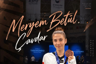 Meryem Betül Çavdar’dan Kore’de Bronz Madalya