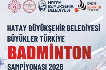 Badminton Türkiye Şampiyonası Hatay’da Başlıyor