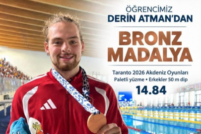 Marmara Üniversitesi Öğrencisi Derin Atman’dan Taranto’da Bronz Madalya