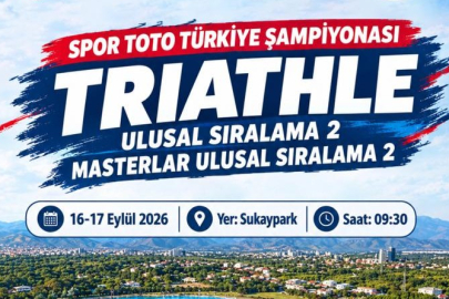 Triathle Türkiye Şampiyonası Sukaypark’ta Yapılacak