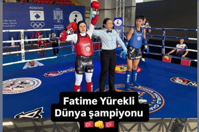 Fatime Yürekli Muaythai’de Dünya Şampiyonu Oldu