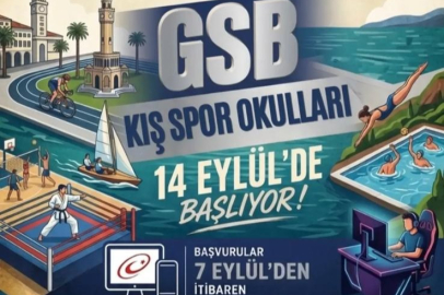 İzmir’de GSB Kış Spor Okulları 14 Eylül’de Başlıyor