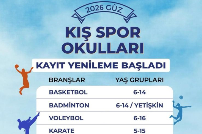 Bakırköy Kış Spor Okullarında Kayıt Yenileme Başladı