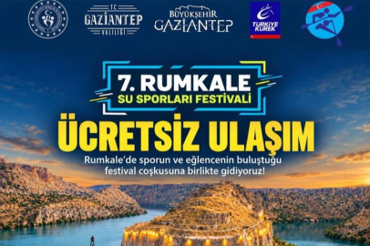 Rumkale Su Sporları Festivali’ne Ücretsiz Ulaşım Sağlanacak