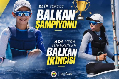 Elif Terece Balkan Şampiyonu, Ada Vera Tüfekçiler İkinci