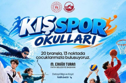 Fatih’te Kış Spor Okulları Başlıyor: 20 Branşta Ücretsiz Eğitim