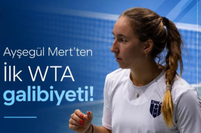 Ayşegül Mert’ten Kariyerinin İlk WTA Galibiyeti