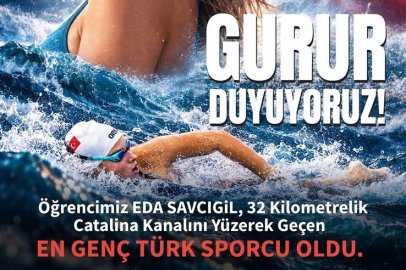 Eda Savcıgil Catalina Kanalı’nı Geçen En Genç Türk Sporcu Oldu