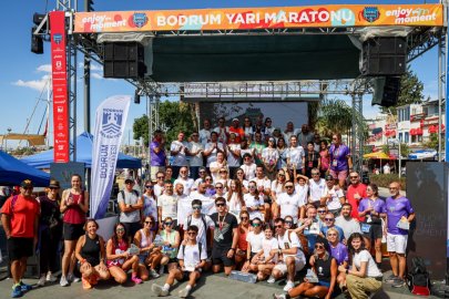 9. Uluslararası Bodrum Yarı Maratonu’nda 23 Ülkeden 2 Bin 500 Sporcu Koştu