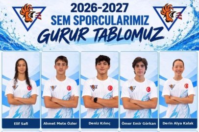 Pamukkale’nin Genç Yüzücüleri SEM Barajını Geçti