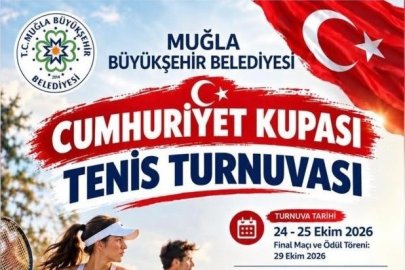 Muğla’da Cumhuriyet Coşkusu Tenis Kortlarına Taşınıyor