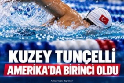 Kuzey Tunçelli ABD’de Birincilikle Başladı!