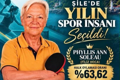Şile’de Yılın Spor İnsanı Phyllis Ann Soileau Oldu