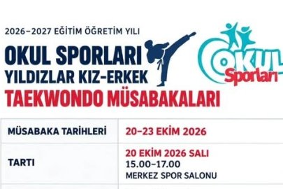 Malatya’da Yıldızlar Taekwondo Müsabakaları 21 Ekim’de Başlıyor